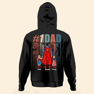 Super Hero My Dad Is On Top Of Top 1 Dad In The World - Gift For Dad, Father's Day CL02