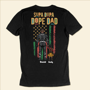 Super Hero Dope Dupa Dope Dad - Gift For Dad, Father's Day - Personalized TShirt CL02