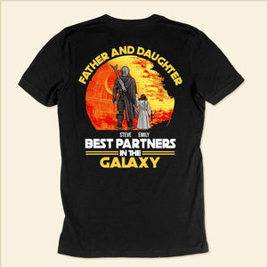 Father And Children The Best Ver Star War - Gift For Dad, Father's Day - Personalized TShirt CL08