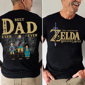 The Legend Zelda Is Staying In My House Best Dad Ever - Gift ForDad, Father's Day - Personalized Shirt 2 Side CL07