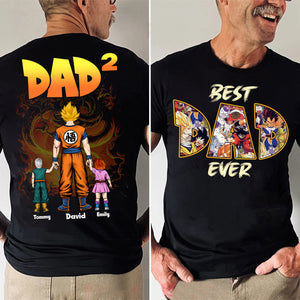 Strength Is The Only Thing That Matters In This World Best Dad Ever - Gift For Father's Day - Personalized Shirt 2 Side