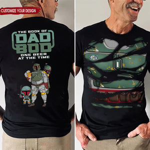 Star War The Book Of Dad Bob One Beer At The Time - Gift For Dad - Personalized Shirt 2 Side - NA94