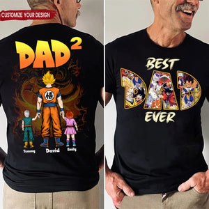 Strength Is The Only Thing That Matters In This World Best Dad Ever - Gift For Father's Day - Personalized Shirt 2 Side