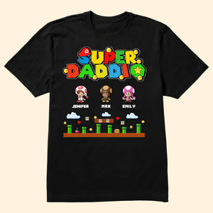 My Daddio Is Awesome - Gift For Dad, Gift For Father's Day - Personalized TShirt