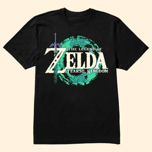 Papa Is My Name Being A Legend Zelda Is My Game - Gift For Dad, Husband, Father's Day - Personalized Shirt 2 Side