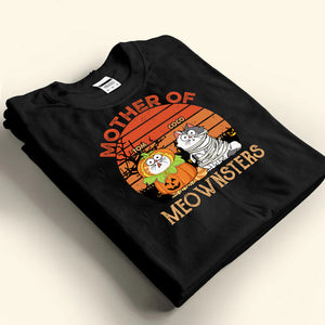 Mother Of Meownsters - Gift For Pet Lovers - Personalized Unisex Tshirt - CLP01 NH96