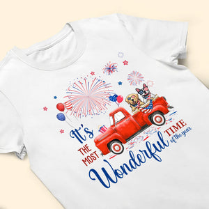 It's The Most Wonderful Time Of The Year - Gift For Pet Lovers - Personalized TShirt - CL12 NA94