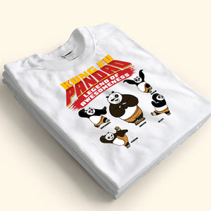 Kungfu Panda The Legend Of Awesomeness - Gift For Family, Dad And Kids - Personalized TShirt NA94