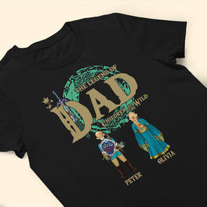 Zelda The Legend Of Dad Children Of The Wild - Gift For Father's Day - Personalized TShirt