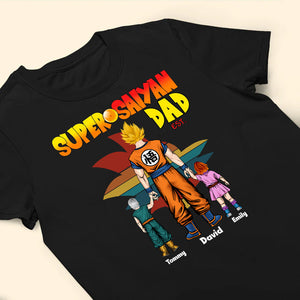 Dragon Ball Dad You're Our Superhero As Always - Gift For Father's Day - Personalized TShirt