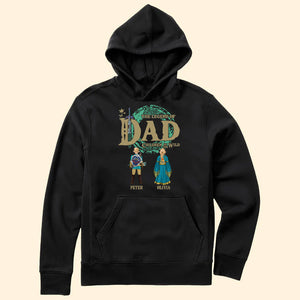 Zelda The Legend Of Dad Children Of The Wild - Gift For Father's Day - Personalized TShirt