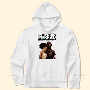 Married Since Black African - Personalized Shirt - Gift For Couple, Husband Wife, Anniversary, Engagement, Wedding, Marriage Gift - GR5 NH96