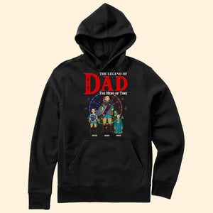 The Legend Of zelda Dad The Hero Of Time - Gift For Dad, Father's Day - Personalized TShirt CL07