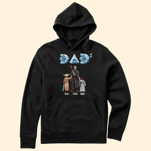 Star War Daddy Comes From The Galaxy - Gift For Dad, Father's Day - Personalized TShirt CL08