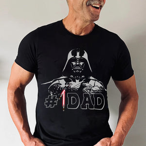 I Am Their Father Number 1 Dad Star War - Gift For Father's Day - Personalized Shirt 2 Side CL08