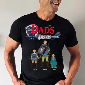 I'm A Zeld Daddy Of The Hyrule Warriors - Gift For Father's Day - Personalized Shirt 2 Side