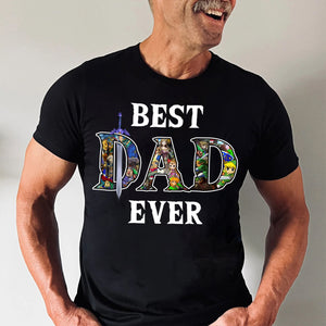 Super Dad The Legend Zelda  In My Mind - Gift For Dad, Father's Day - Personalized Shirt 2 Side CL07