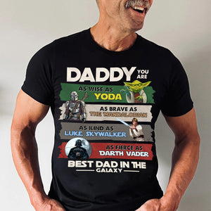 Star War The Dadalorian I Am Their Father - Gift For Dad, Father's Day - Personalized Shirt 2 Side CL08