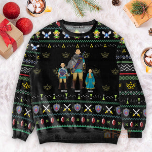 The Legend Of Zelda Christmas - Gift For Christmas - Personalized Ugly Sweater - CL07 NH96