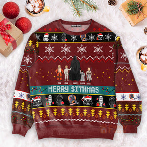 Star Wars Dark Vader Merry Sithmas - Gift For Christmas - Personalized Ugly Sweater - CL08 NH96