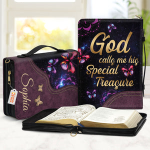 Lovely Butterfly - God Calls You His Special Treasure - Awesome Personalized Bible Covers - AT4081327