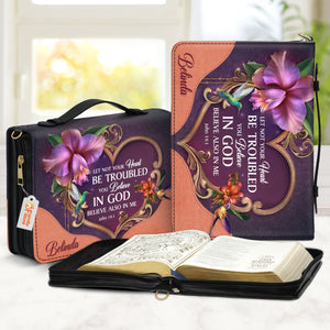 Let Not Your Heart Be Troubled - Awesome Personalized Bible Covers - AT4081333