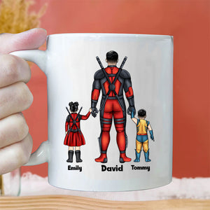 Dispatches From The Frontlines Of Fatherhood - Gift For Dad - Personalized Ceramic Mug - CL02 NA94