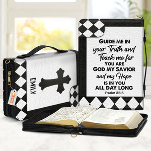 My Hope Is In You All Day Long - Personalized Bible Covers - AT4081426