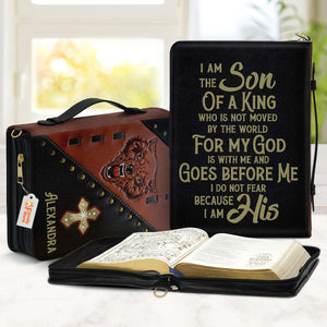 Wolf I Am The Son Of A King - Unique Personalized Bible Covers - AT4082450