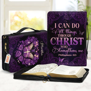 I Can Do All Things - Scripture Gifts For Women Of God - Personalized Bible Covers - AT4081210