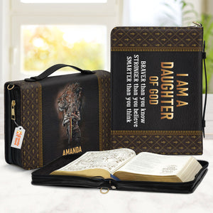 Lion - I Am A Daughter Of God - Personalized Bible Covers - AT4081326