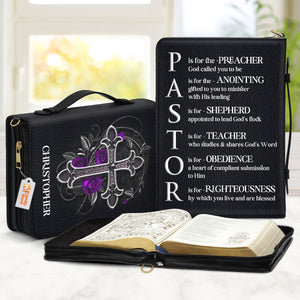 S Is For Shepherd Appointed To Lead God's Flock - Awesome Personalized Bible Covers - AT4082431