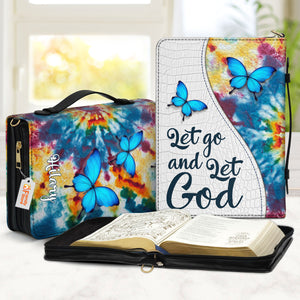 Let Go And Let God - Unique Personalized Bible Covers - AT4081425