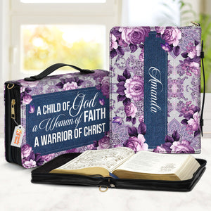 Ladies A Child Of God - Thoughtful Gift For Christians - Personalized Bible Covers - AT4080926