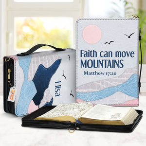 Faith Can Move Mountains - Thoughtful Gift For Christians - Personalized Bible Covers - AT4081423