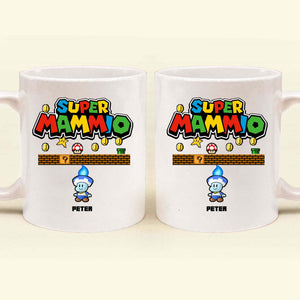 Super Mammio - Gift For Mother - Personalized Ceramic Mug - CL05 NH96