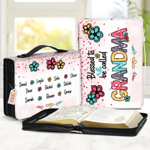 Blessed To Be Called Nana/ Grandma - Thoughtful Gift For Christians - Personalized Bible Covers - AT4080731