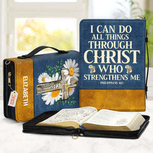 I Can Do All Things - Thoughtful Gift For Christians - Personalized Bible Covers - AT4081211