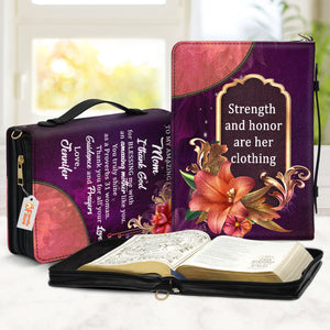 To My Amazing Mom - Unique Personalized Bible Covers - AT4081443