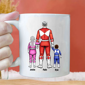 I Am A Dad What Is Your Super Power - Gift For Dad - Personalized Ceramic Mug - Cl21 NA94