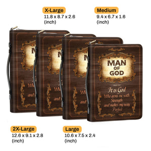 Psalm 1832 Man Of God - Thoughtful Gift For Christians - Personalized Bible Covers - AT40821428