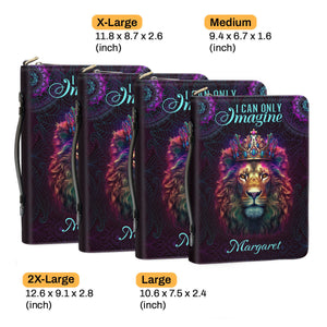 Lion I Can Only Imagine - Awesome Personalized Bible Covers - AT4081227