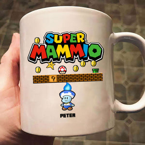 Super Mario Mammio - Gift For Mother - Personalized Ceramic Mug - CL05 NH96