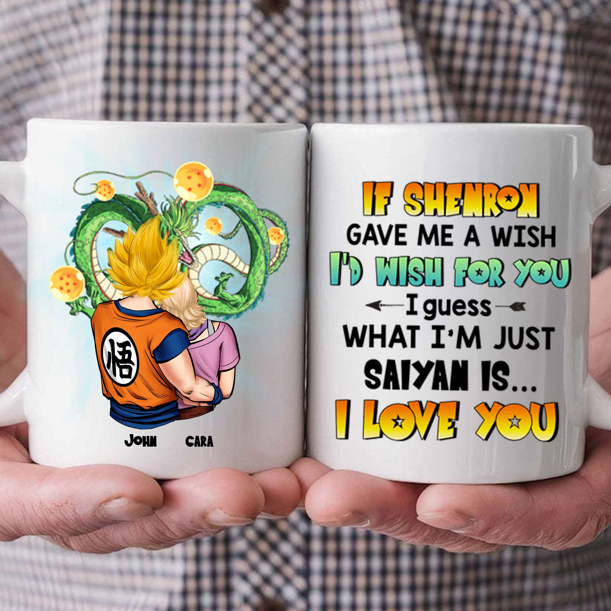 What Im Just Saiyan I Love You - Gift For Couple - Personalized Ceramic Mug - CL18 NH96