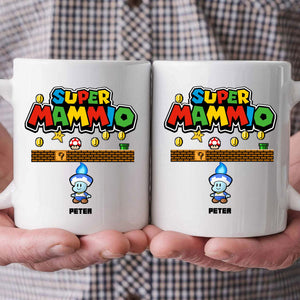 Super Mario Mammio - Gift For Mother - Personalized Ceramic Mug - CL05 NH96