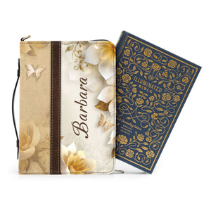 You Are Protected Beautiful Flower - Unique Personalized Bible Covers - AT4081414