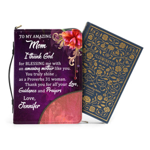 To My Amazing Mom - Unique Personalized Bible Covers - AT4081443