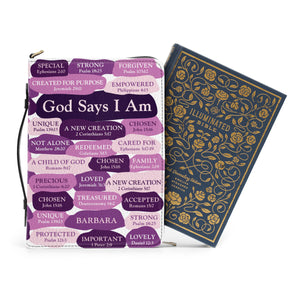 What God Says About You - Unique Personalized Bible Covers - AT4081243