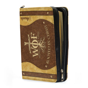 Woman Of Faith Beautiful - Awesome Personalized Bible Covers - AT4081463