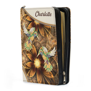 God Has An Amazing Plan For Your Life - Elegant Personalized Bird And Flower Bible Covers - AT4080745